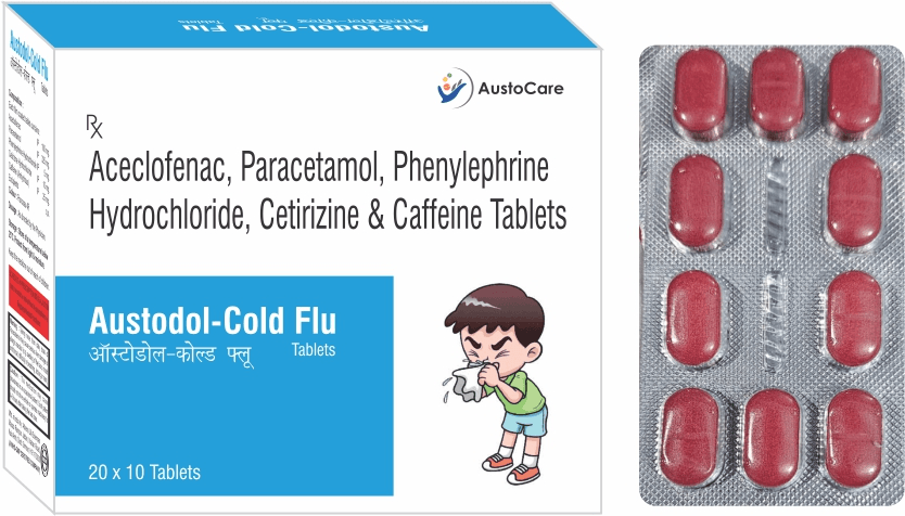 TB-18AUSTODOL COLD FLU TAB