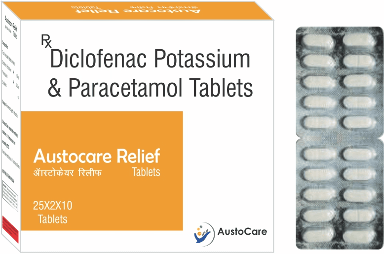 TB-4AUSTOCARE RELIEF CLEAR PVC TAB